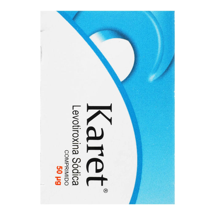 Karet 50 Mcg Con 50 Tabletas (Levotiroxina Sodica) - WeCare Pharma