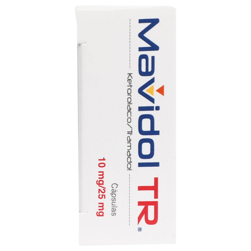 Mavidol Tr Sl 10/25Mg Con 10 Tabletas (Ketorolaco/Tramadol) - WeCare Pharma