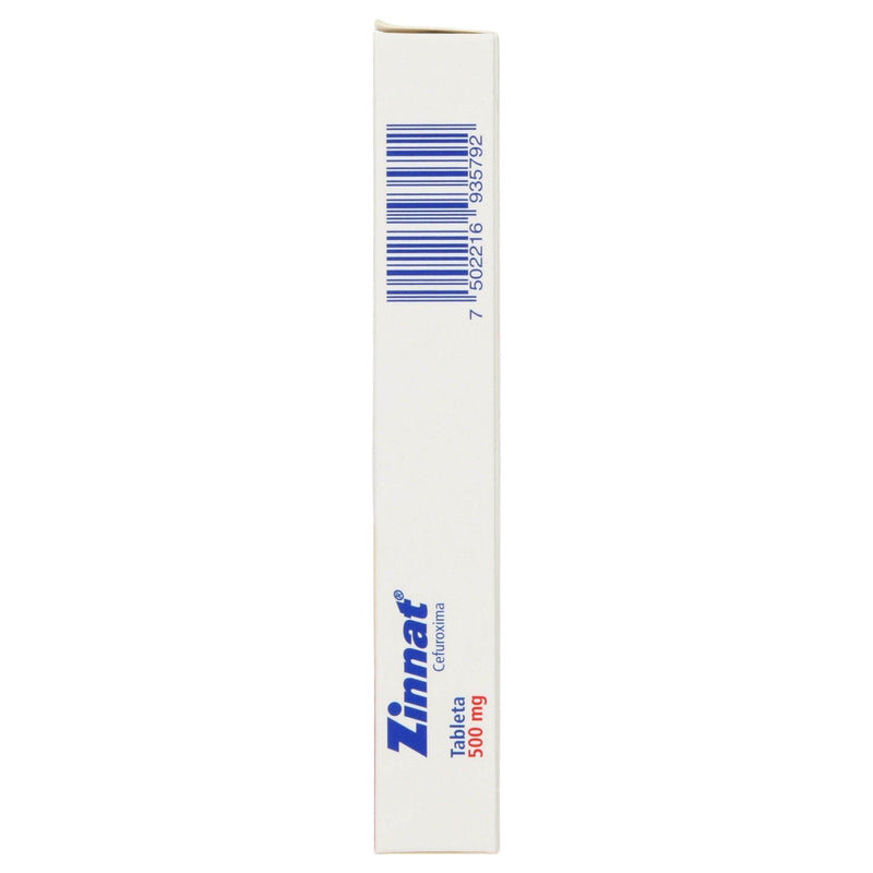 Zinnat 500Mg Con 10 Tabletas (Cefuroxima) - WeCare Pharma