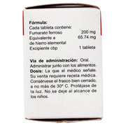 Ferval 200Mg Con 50 Tabletas (Fumarato Ferroso) - WeCare Pharma
