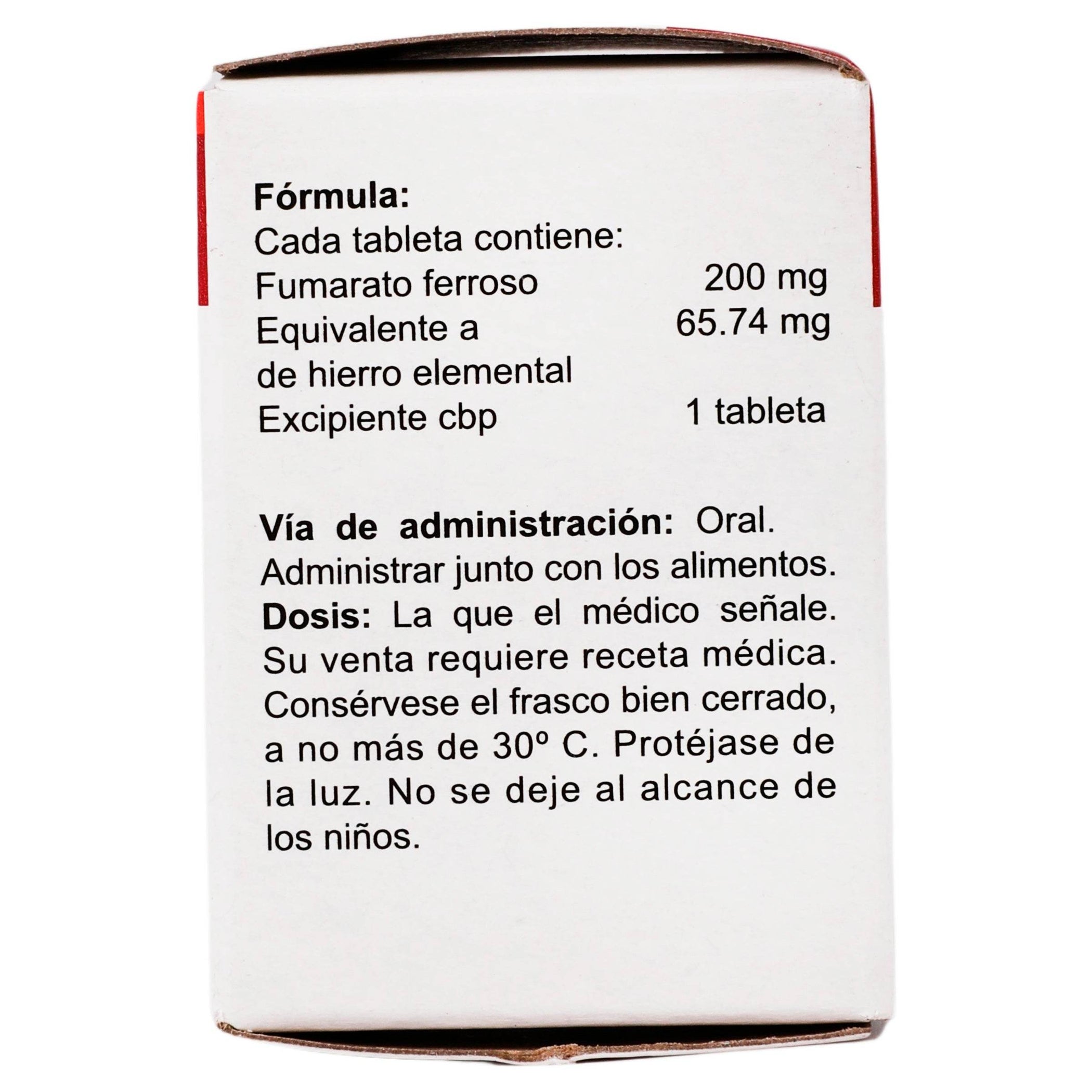 Ferval 200Mg Con 50 Tabletas (Fumarato Ferroso) — WeCare Pharma