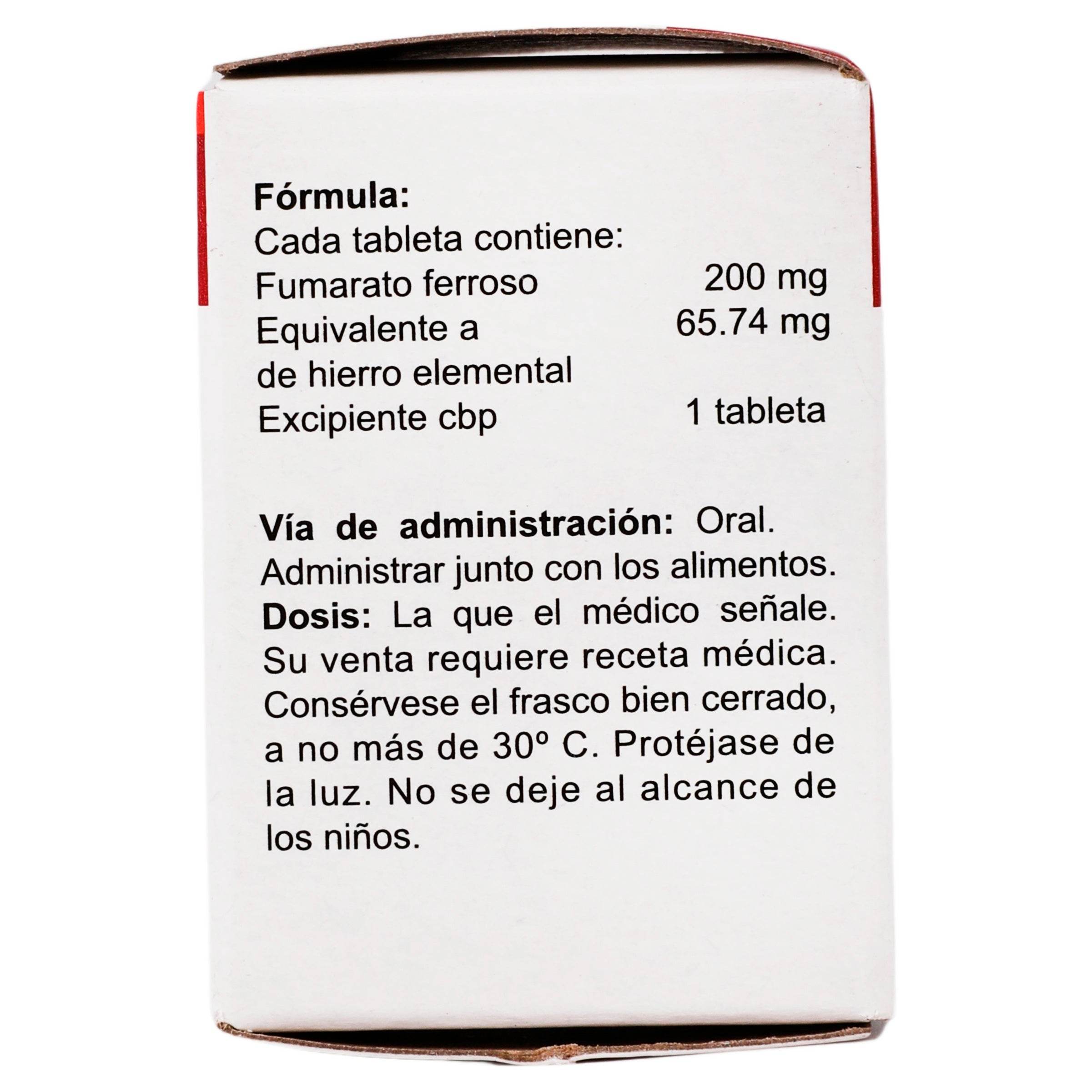 Ferval 200Mg Con 50 Tabletas (Fumarato Ferroso) — WeCare Pharma