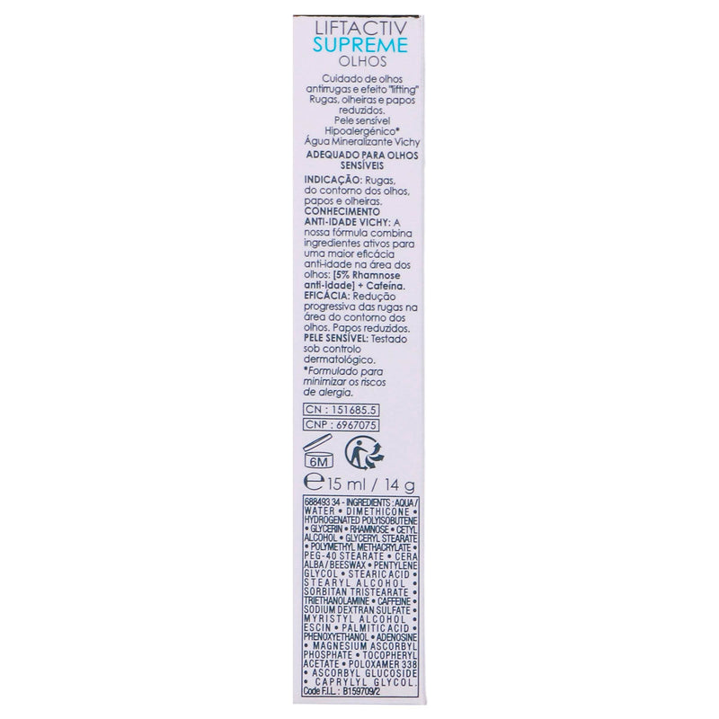 Vichy Liftactiv Ojos 15Ml - WeCare Pharma