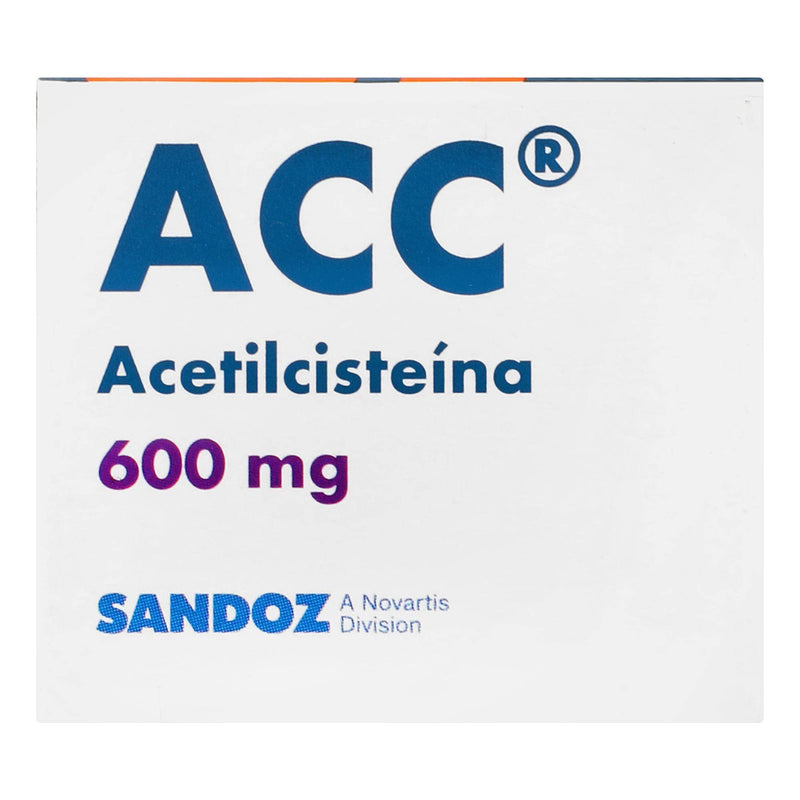 Acc Efervecente V 600Mg Con 20 Tabletas (Acetilcisteina) - WeCare Pharma