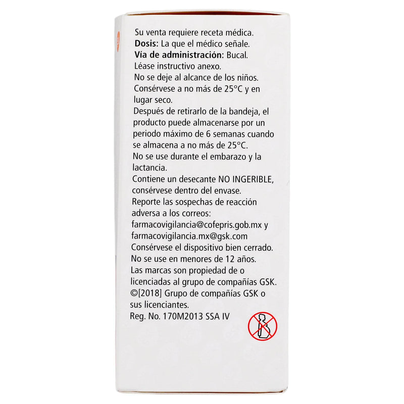 Relvare Disp Inh 200Mg/25Mg Con 30 Dosis (Fluticasona/Vilanterol) - WeCare Pharma