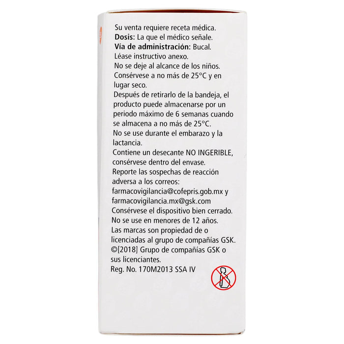 Relvare Disp Inh 200Mg/25Mg Con 30 Dosis (Fluticasona/Vilanterol) - WeCare Pharma