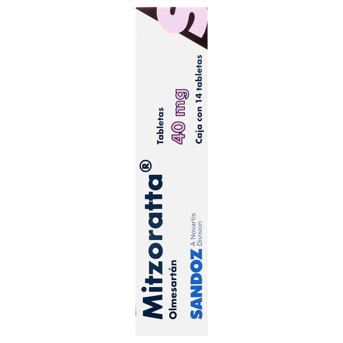 Mitzoratta (Olmesartan) Tabletas 40Mg Con 14 - WeCare Pharma