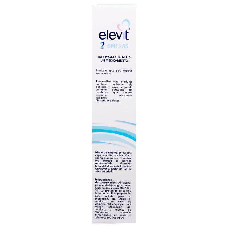 Elevit 2-Omegas Con 28 Capsulas (Multivitaminico) - WeCare Pharma