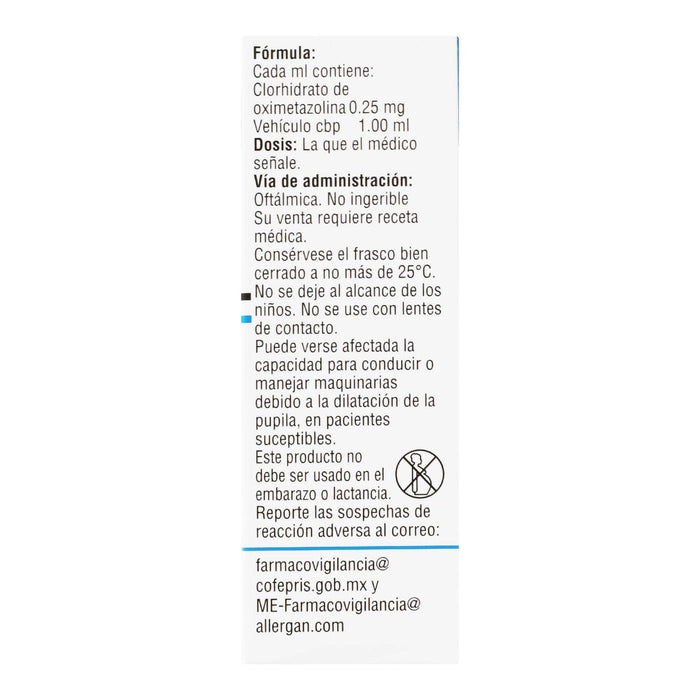 Oxylin Liquifilm Gotas 0.025% 10Ml (Oximetazolina) - WeCare Pharma