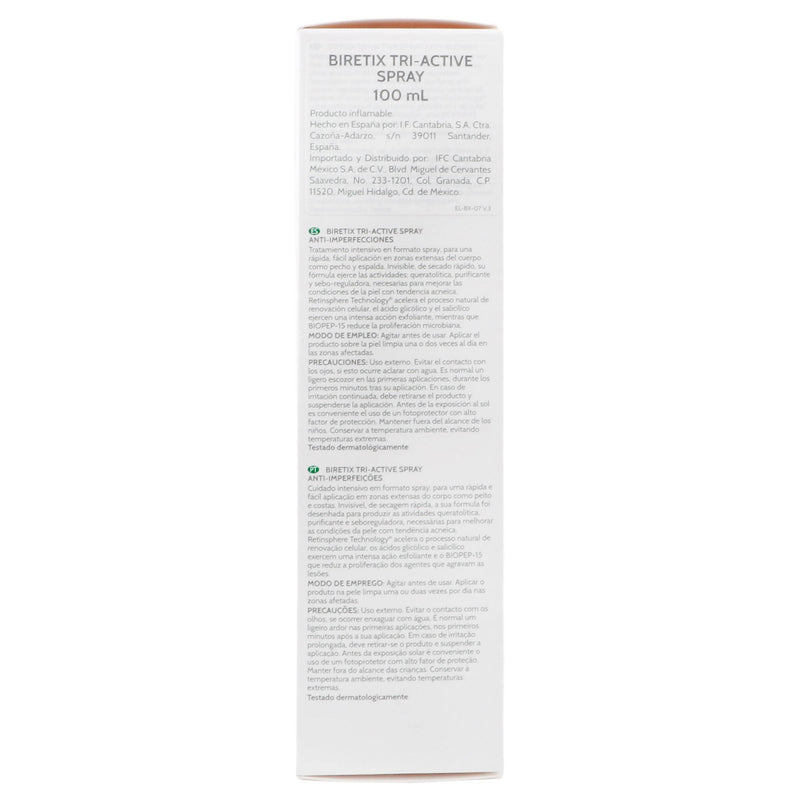 Cantabria Biretix Tri-Active Spray 100Ml - WeCare Pharma