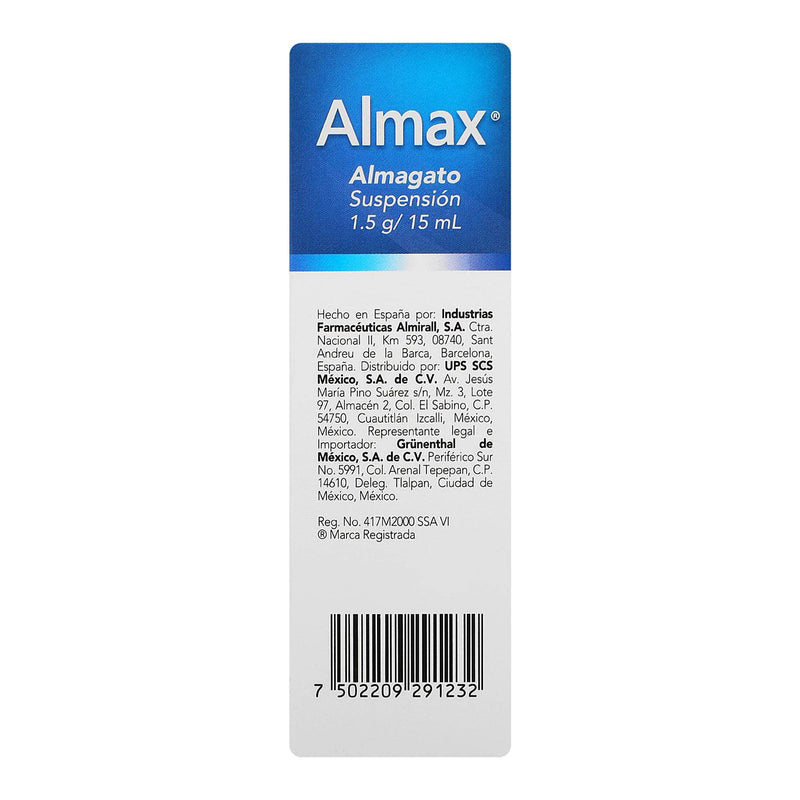Almax Sobre 1.5G/15Ml Con 12 (Almagato) - WeCare Pharma