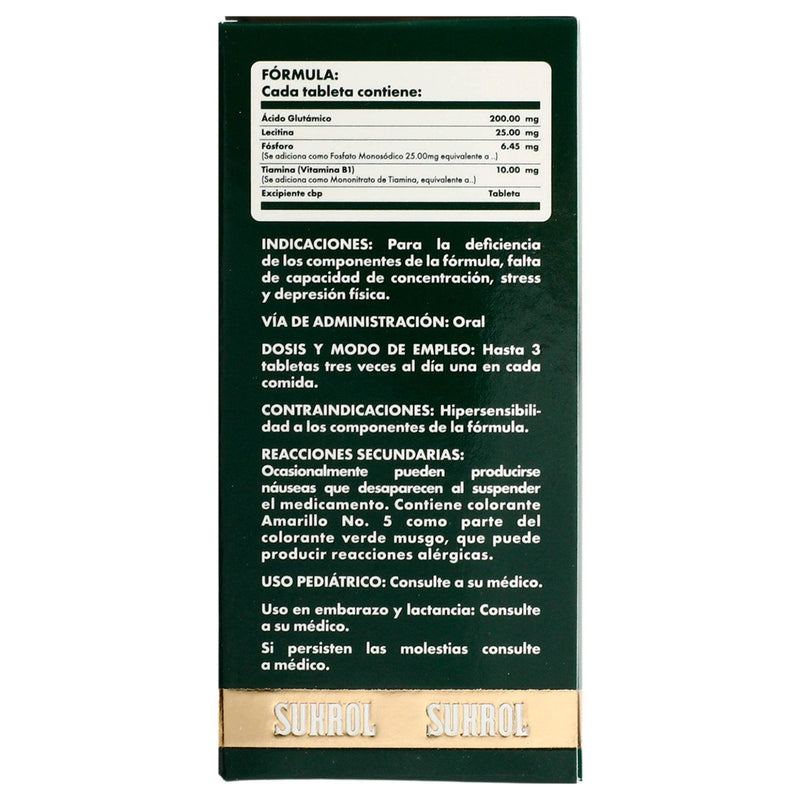Sukrol Con 100 Tabletas (Multivitaminas) - WeCare Pharma