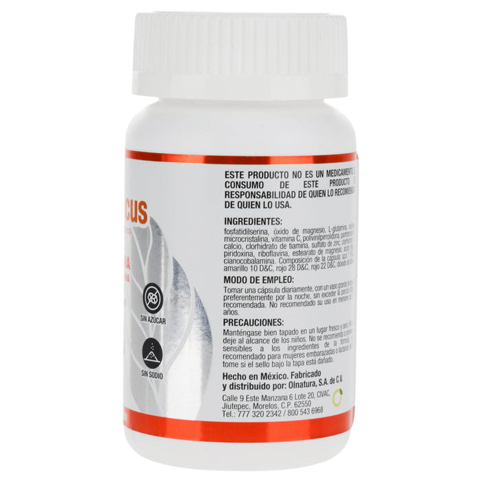 Just Olfocus Glutamina 7 Vitaminas Capsulas Con 30 - WeCare Pharma