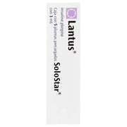 Lantus Solostar Pluma 100Unid/Ml 3Ml Con 5 (Insulina Glargina) - WeCare Pharma