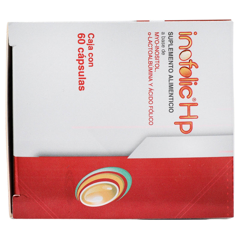 Inofolic Hp 98.43G Con 60 Capsulas (Myo Inositol/Lactoalbumina/Ac Folico) - WeCare Pharma