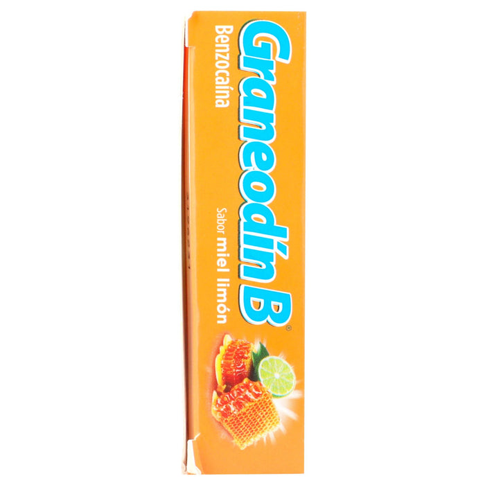 Graneodin B Pastillas 10Mg Miel Con 24 (Benzocaina) - WeCare Pharma