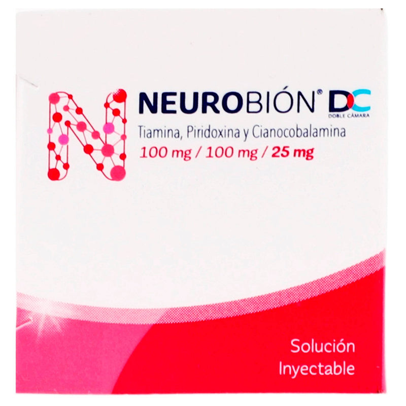 Neurobion Dc 2 Ml Con 1 Ampulas (Tiamina/Piridoxina/Cianocobalamina) - WeCare Pharma