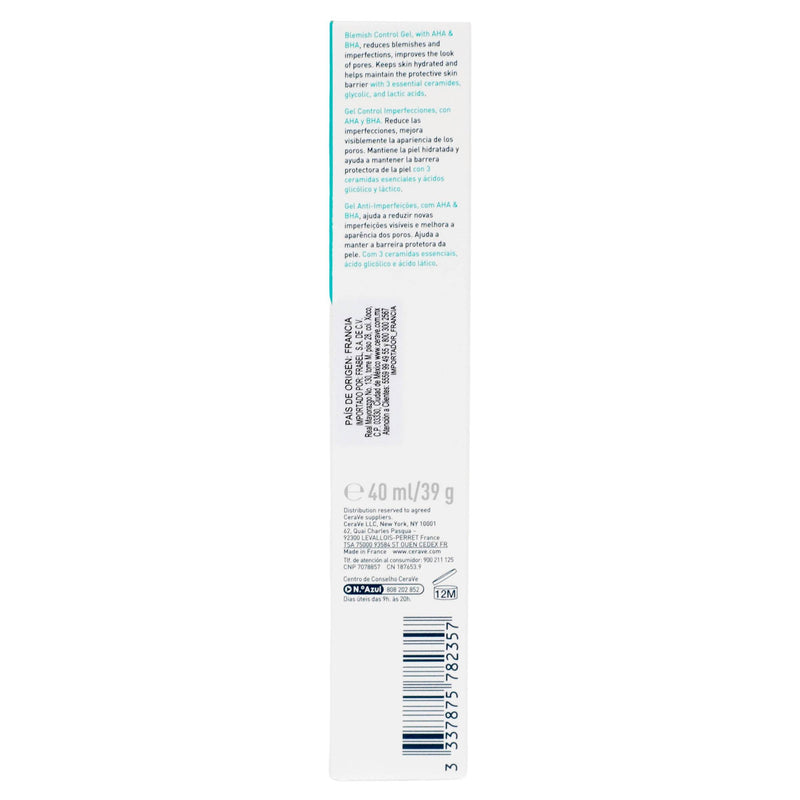Cerave Blemish Control Imperfecciones Gel 40Ml - WeCare Pharma