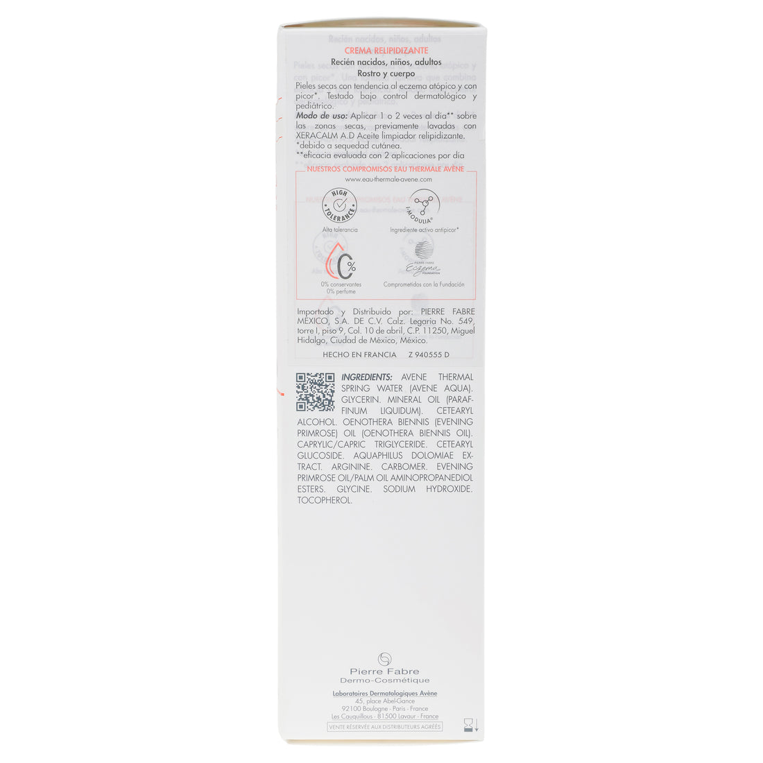 Avene Xeracalm Ad Crema 200Ml 5 - 3282779405553