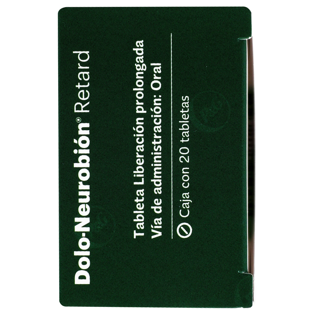 Dolo-Neurobion Retard Con 20 Tabletas (Diclofenaco/Complejo B) 4 - 7501298212210