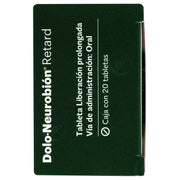 Dolo-Neurobion Retard Con 20 Tabletas (Diclofenaco/Complejo B) - WeCare Pharma