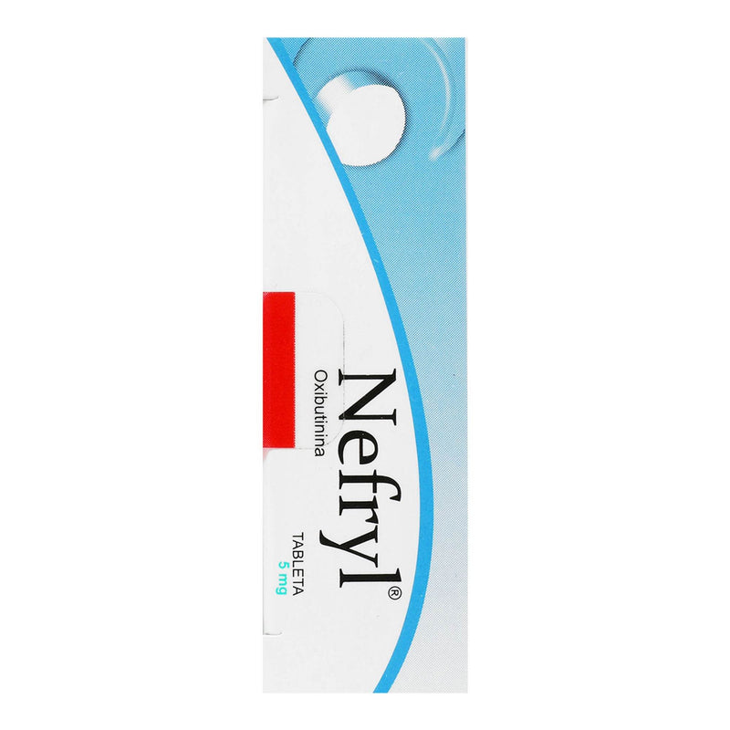 Nefryl 5Mg Con 30 Tabletas (Oxibutinina) - WeCare Pharma