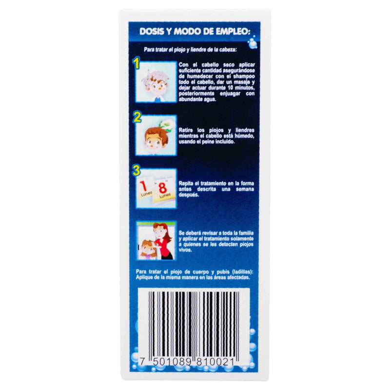 Herklin Shampoo Frasco 60Ml (Fenotrina) - WeCare Pharma