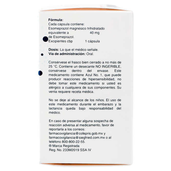 Amably 40Mg Con 14 Capsulas (Esomeprazol) 5 - 7501300420985