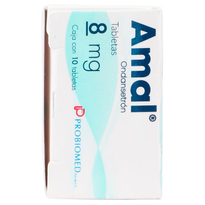 Amal 8Mg Con 10 Tabletas (Ondansetron) 4 - 7503000645477