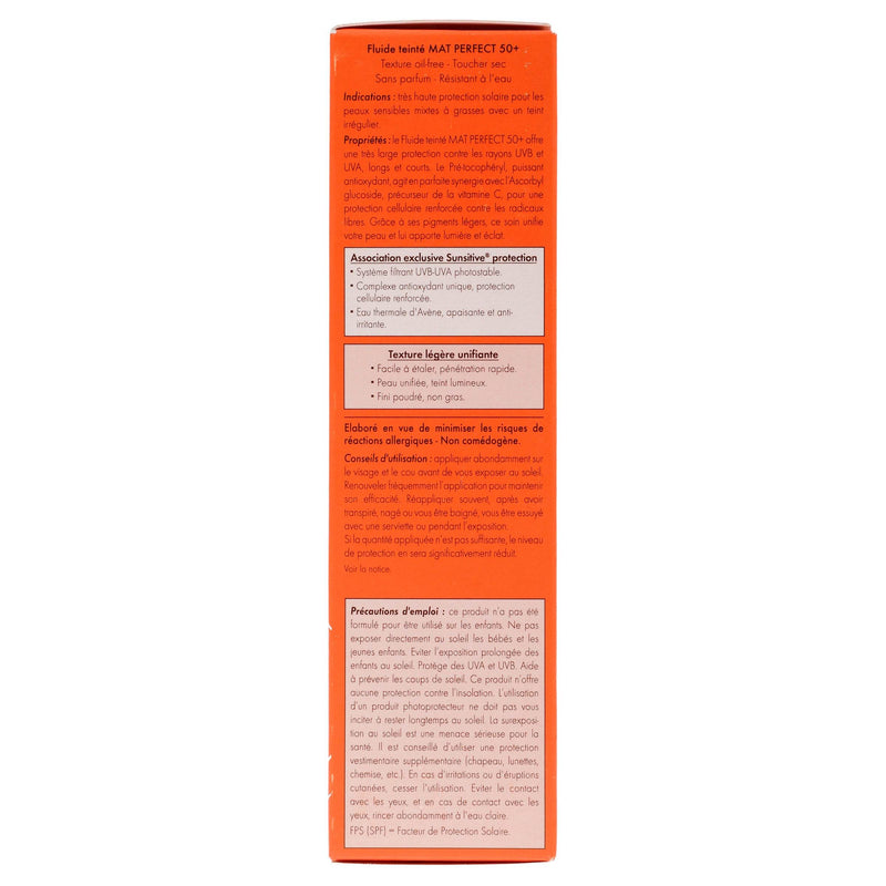 Avene Mat Perfect Fluido Con Color Fps50 50Ml - WeCare Pharma