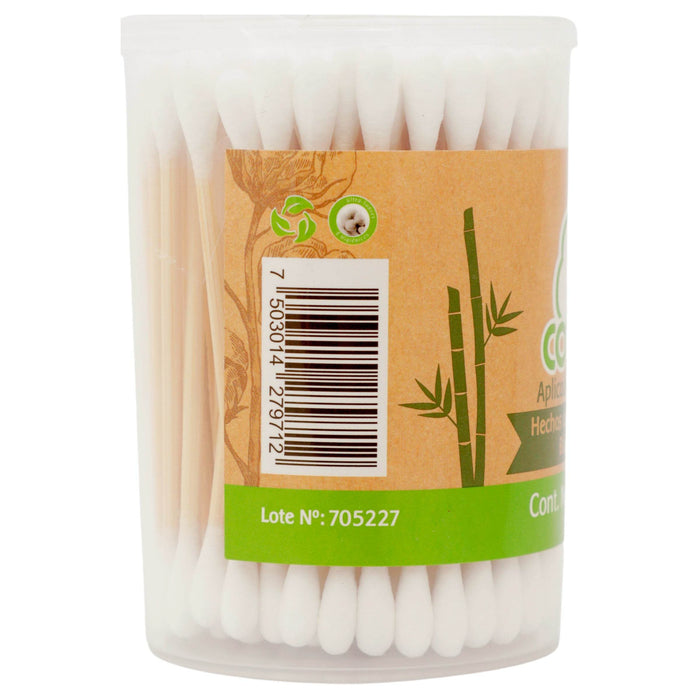 Aplicadores De Algodón Cottoni Con 100 - WeCare Pharma