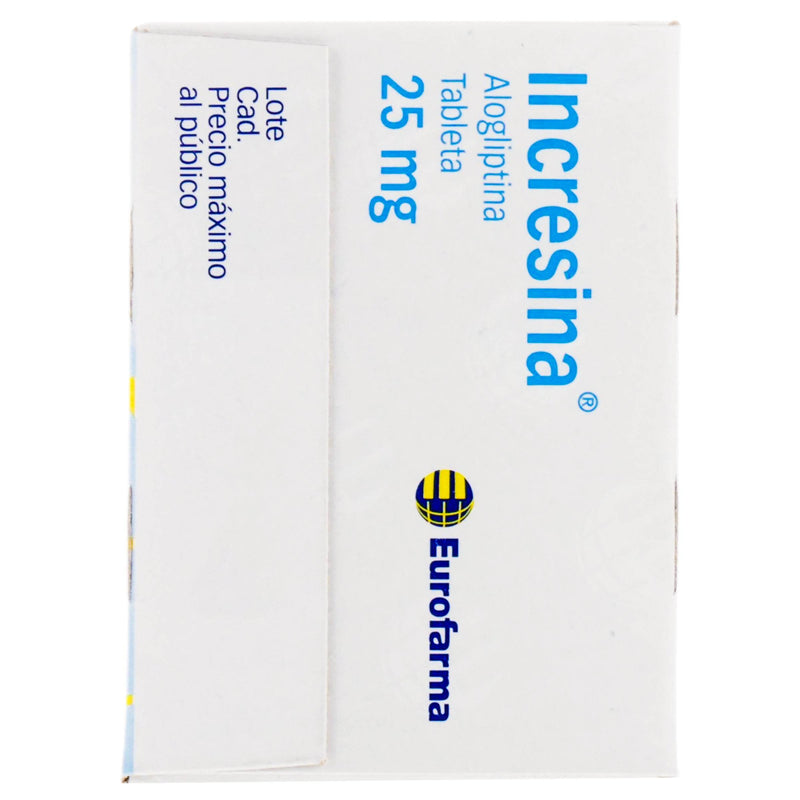 Incresina 25Mg Con 28 Tabletas (Alogliptina) - WeCare Pharma