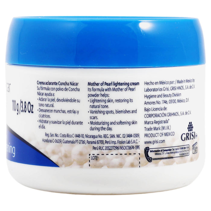 Crema Concha Nacar Grisi 110G - WeCare Pharma