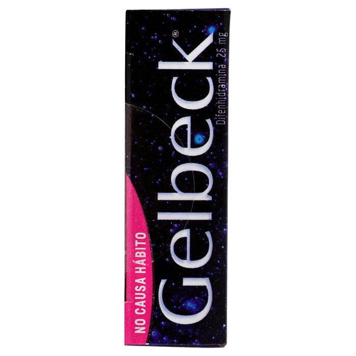 Gelbeck 25Mg Con 10 Capsulas (Difenhidramina) - WeCare Pharma