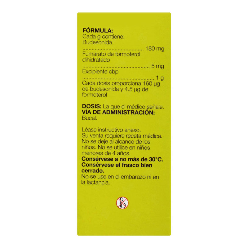 Symbicort Polvo 160Mcg/4.5Mcg (Budesonida/Formoterol) - WeCare Pharma