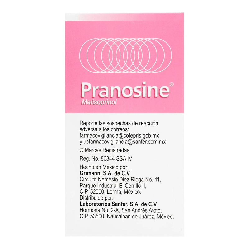 Pranosine Jarabe 250Mg/5Ml 100 Ml (Metisoprinol) - WeCare Pharma