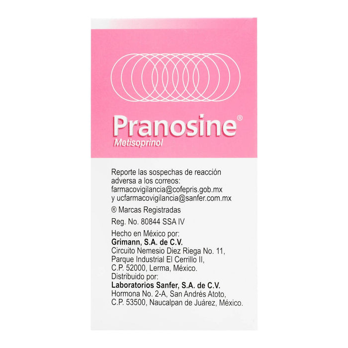 Pranosine Jarabe 250Mg/5Ml 100 Ml (Metisoprinol) - WeCare Pharma
