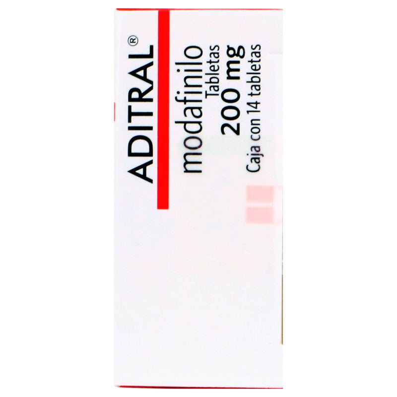 Aditral 200Mg Con 14 Tabletas (Modafilino) - WeCare Pharma
