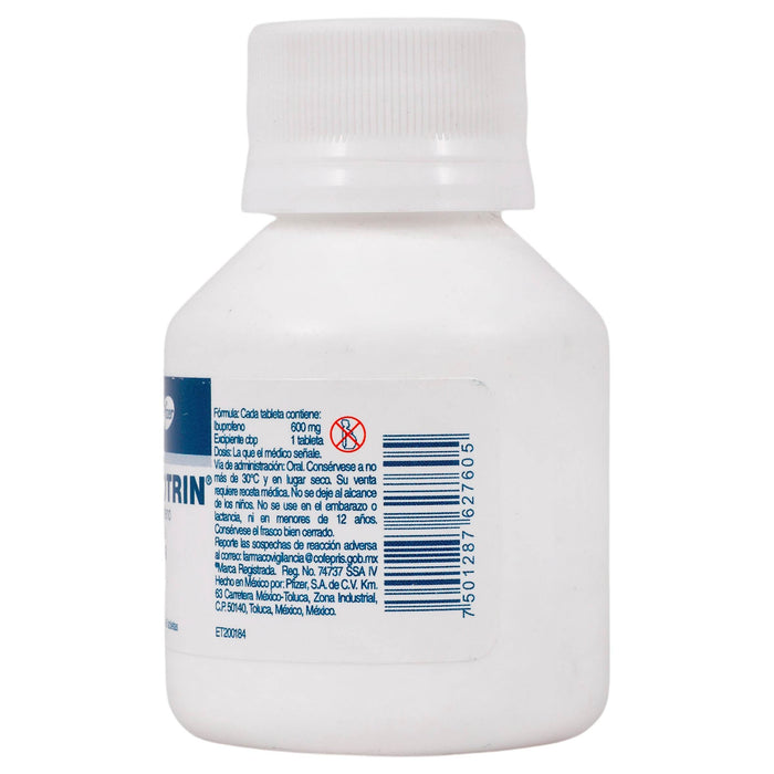 Motrin 600Mg Con 45 Tabletas (Ibuprofeno) - WeCare Pharma