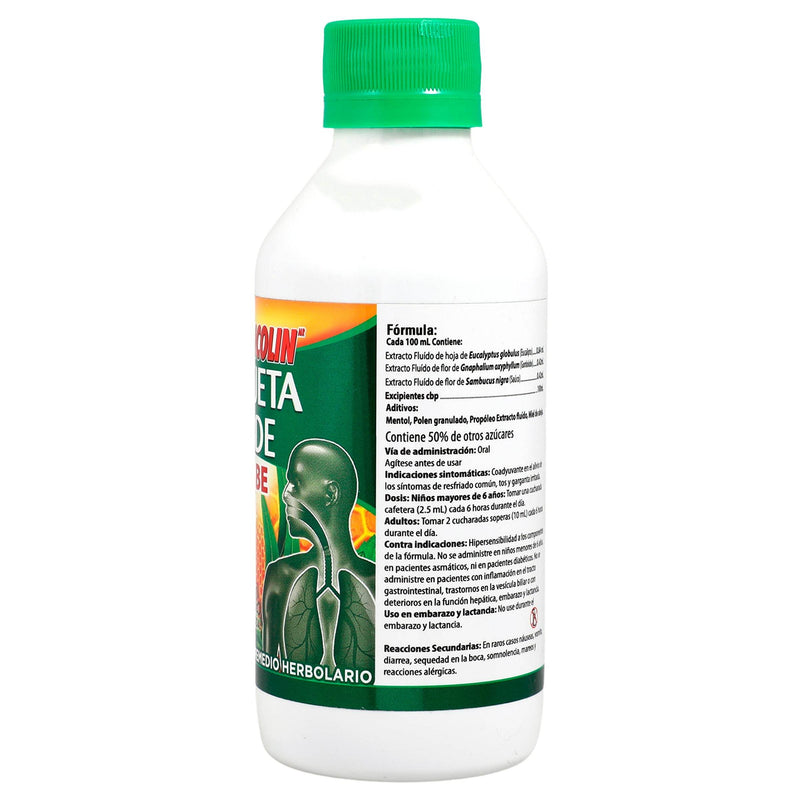 Broncolin Etiqueta Verde Jarabe 250Ml (Mezcla De Plantas) - WeCare Pharma