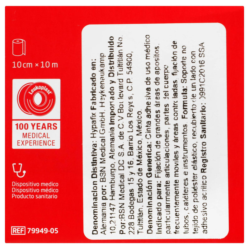 Gasa Adhesiva Para Apósito Leukoplast Hypafix 79949-08 10Cmx10M - WeCare Pharma