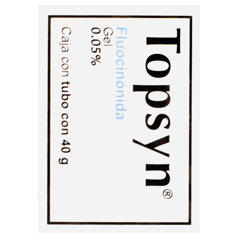 Topsyn Gel 0.05% Tubo 40G (Fluocinonida) - WeCare Pharma