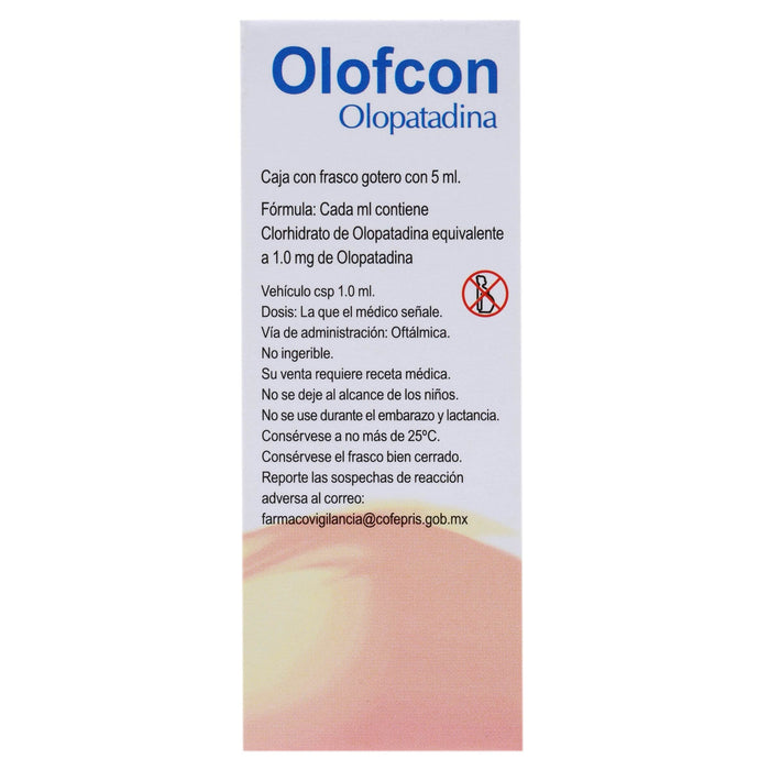 Olofcon Gotas 1Mg/Ml 5Ml (Olopatadina) - WeCare Pharma