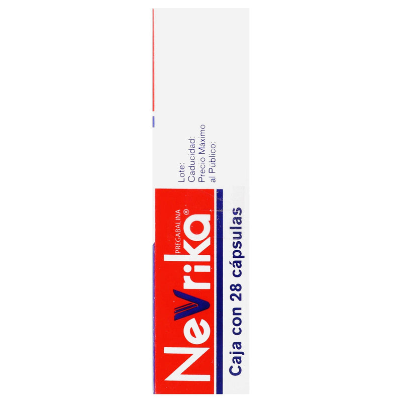 Nevrika 75Mg Con 28 Capsulas (Pregabalina) - WeCare Pharma