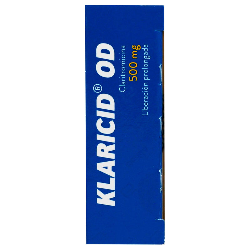 Klaricid Od 500Mg Con 10 Capsulas (Claritromicina) - WeCare Pharma