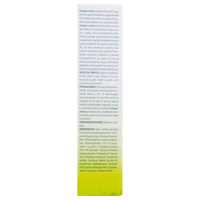 Cetopic Vitamina C Crema Topica 50G - WeCare Pharma