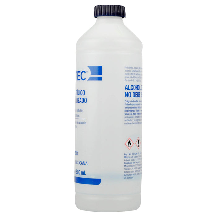Alcohol Etí­lico Desnaturalizado Protec 500Ml - WeCare Pharma