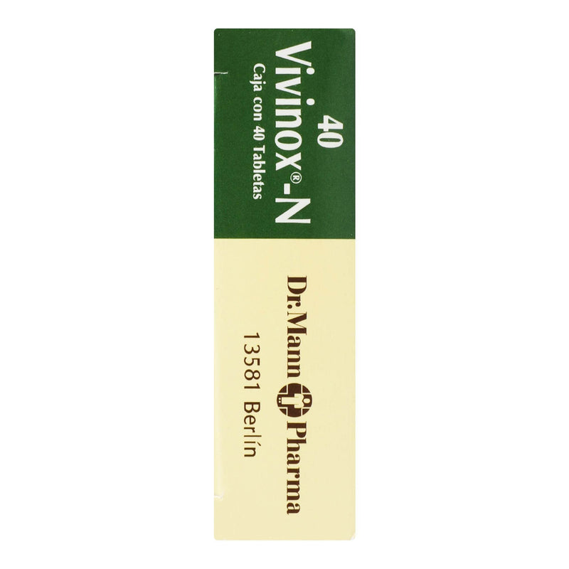 Vivinox-N Grageas Con 40 (Valeriana/Lupulo/Pasiflora) - WeCare Pharma