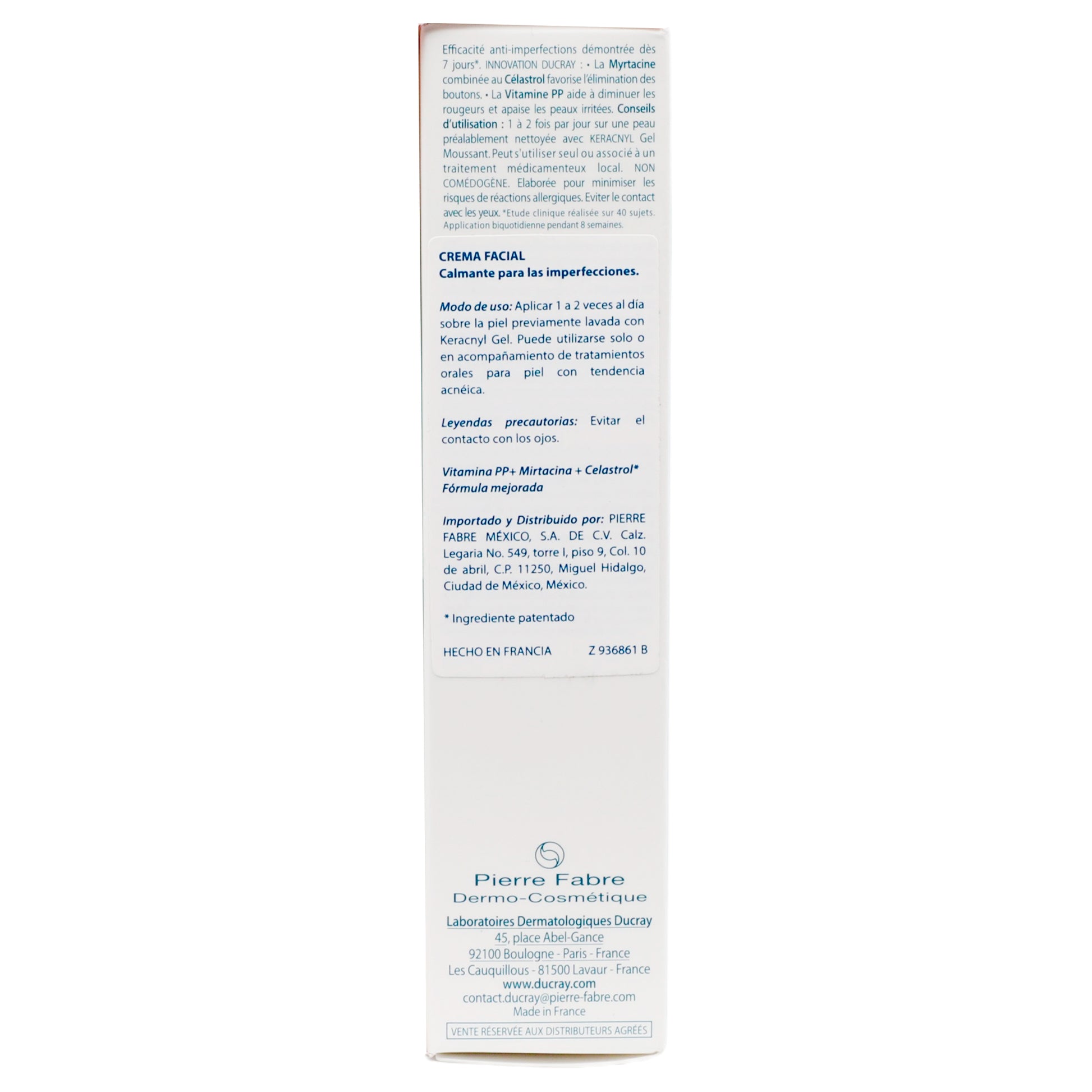 Ducray Keracnyl Crema Calmante 30Ml 4 - 3282779368612