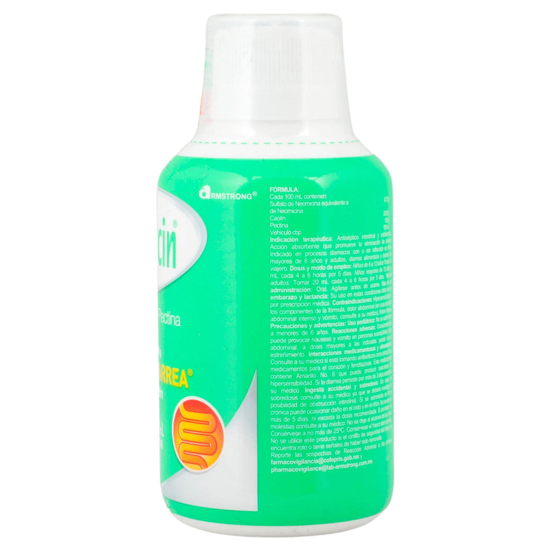 Kaomycin Suspensión 0.71G/20G/1G 180 Ml (Neomicina/Caolin/Pectina) - WeCare Pharma